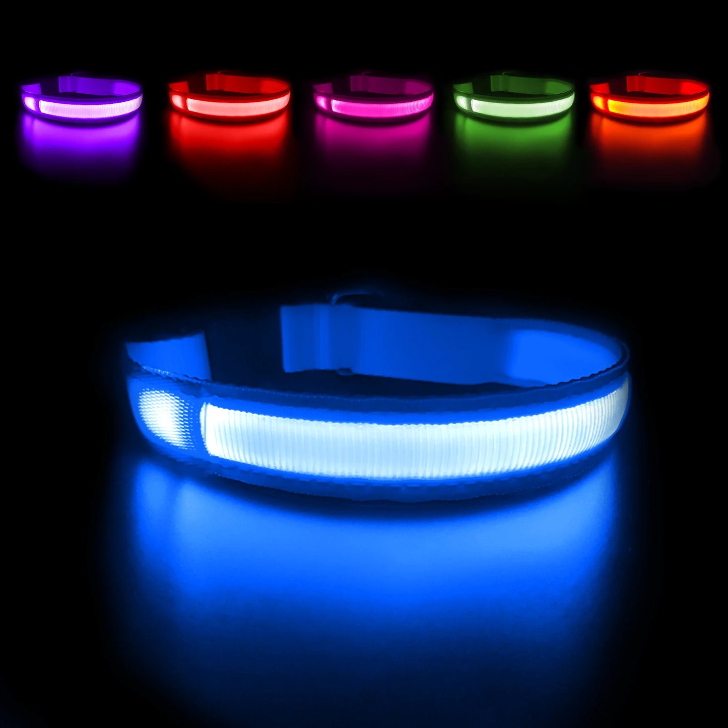 Dog Collar Luminous Pet Supplies Waterproof Safety Collars