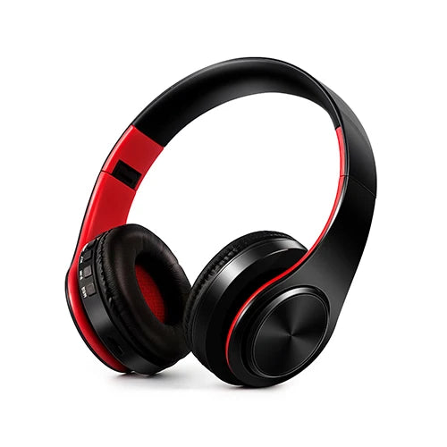 HIFI Stereo Earphones Bluetooth Headphone and Support SD Card with Mic