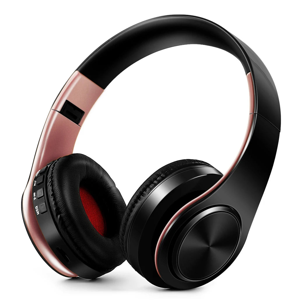 2025 Upgrading Wireless Bluetooth Headphones Stereo Headset Music Sports Overhead Earphone with mic