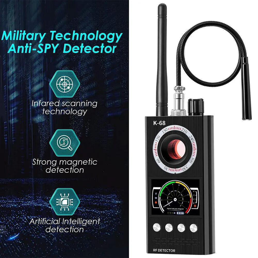 Detector Camera GSM Audio Bug GPS Finder Scanner Tracke