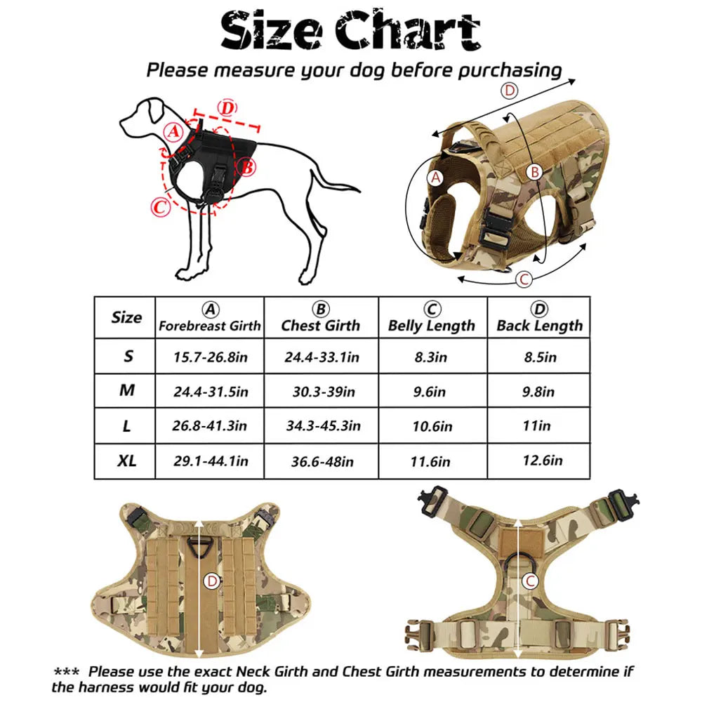 Dog Harness And Leash Set Pet Training Walking