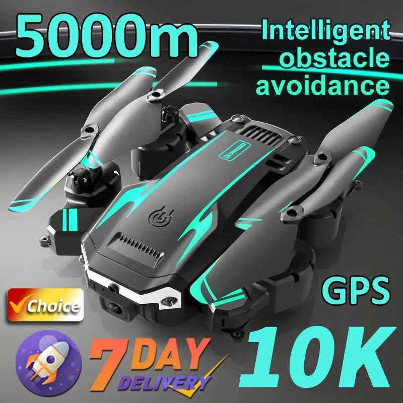 G6 Professional Foldable Quadcopter Aerial Drone S6 HD Camera RC Helicopter FPV Obstacle Avoidance