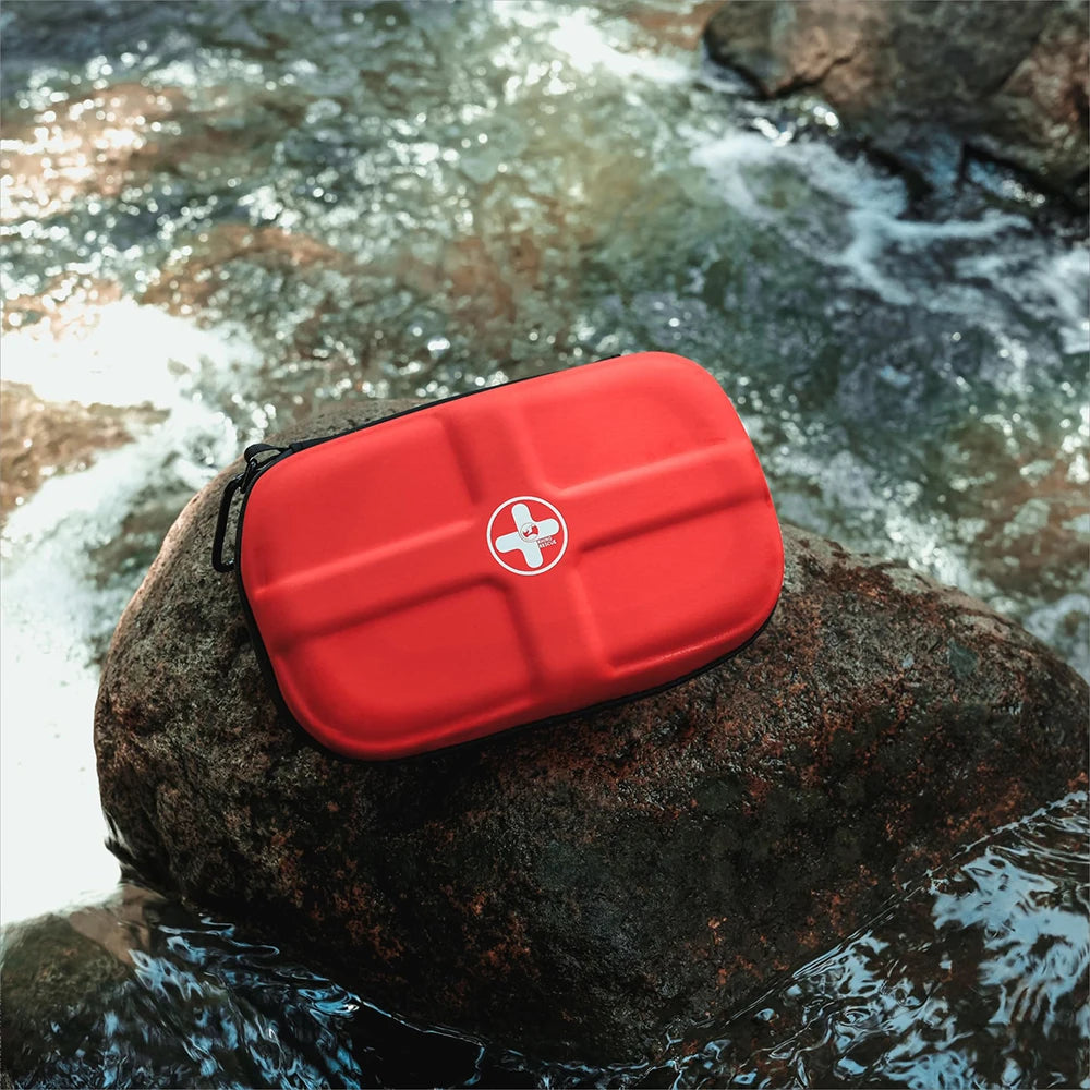 Mini First Aid Kit: Small, Waterproof, Portable.