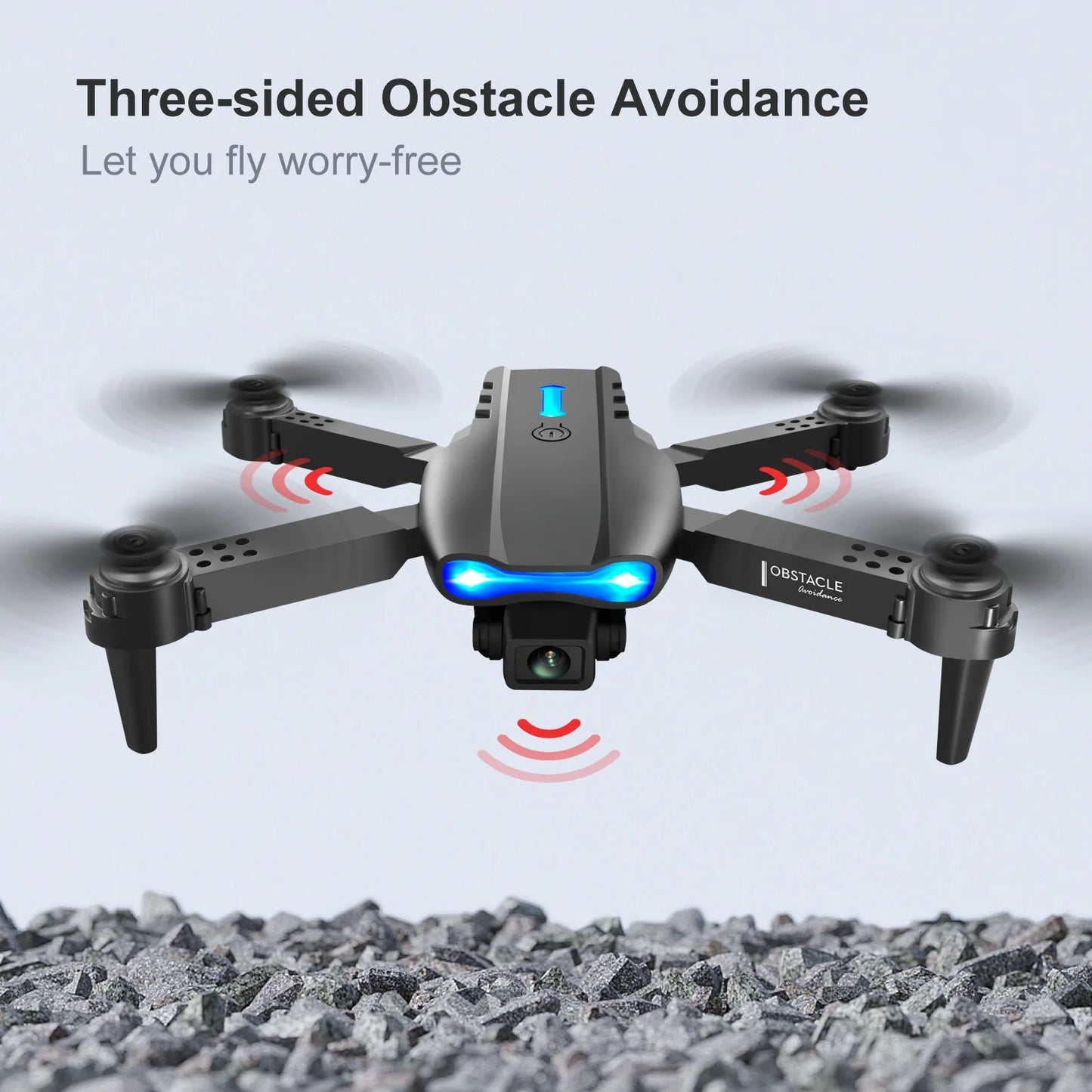 RC Drone 4K 1080P Wide Angle HD Camera Foldable Helicopter