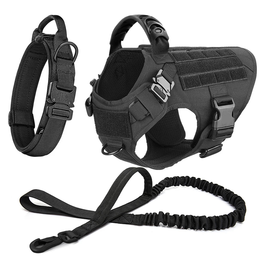 Dog Harness And Leash Set Pet Training Walking