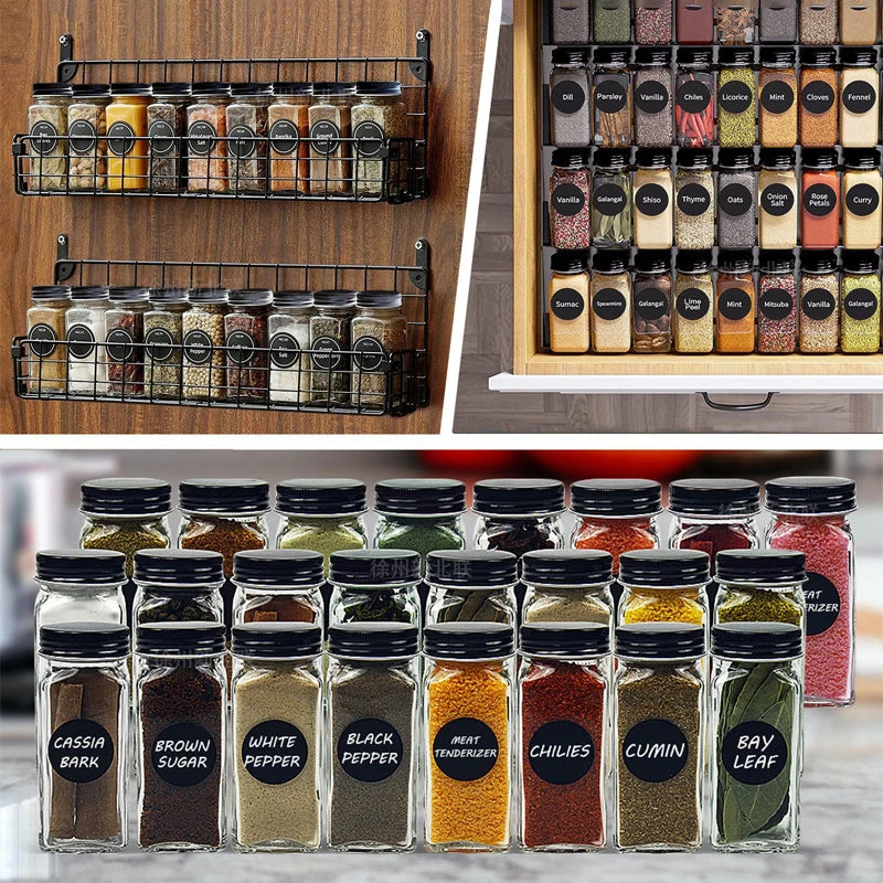 Seasoning Shaker Glass Bottles