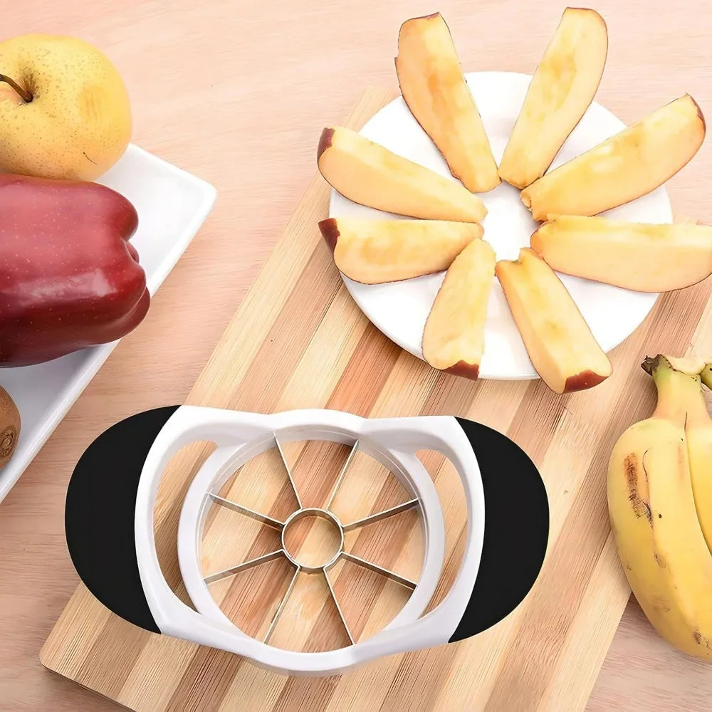 Stainless Steel Fruit Slicer, Watermelon Slicer, Fruit Knife, Apple Slicer, , Slicing Tools (fruit 8 Cut Plastic)