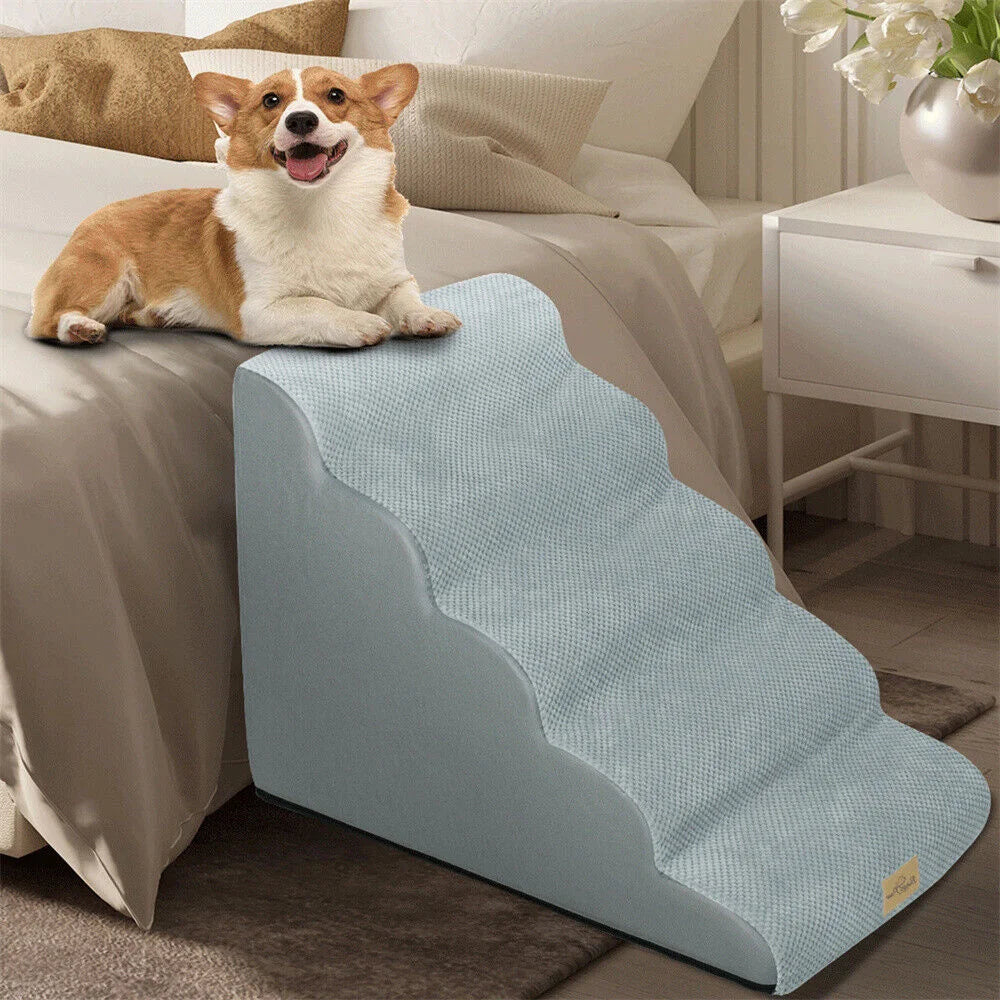Dog Stairs 5 Steps for High Beds and Sofa