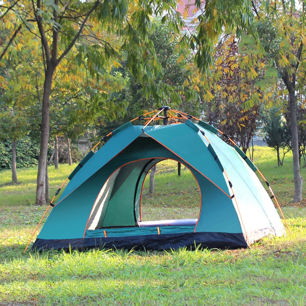 Outdoor Pop Up Tent Water-resistant Portable Instant Camping for 1-2 People