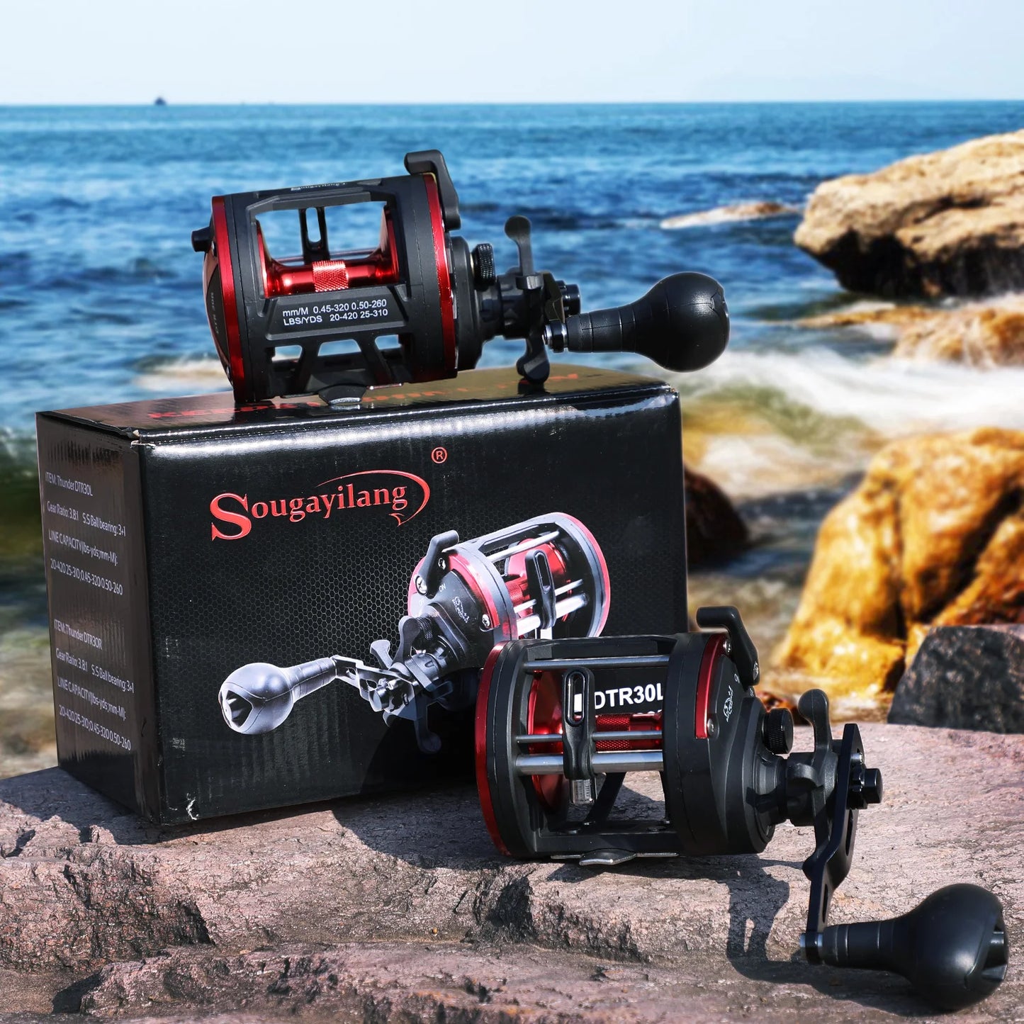 Right Hand Casting Sea Fishing Reel Large Capacity