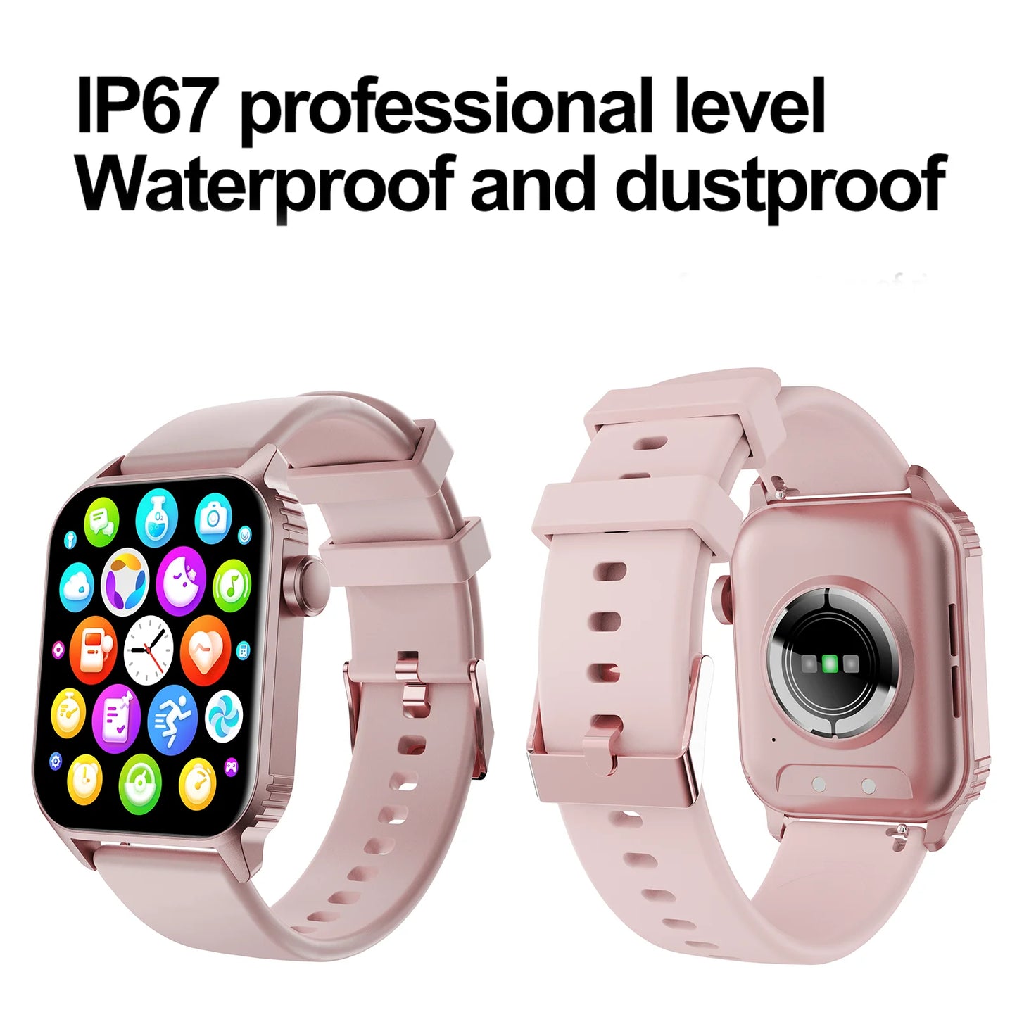 Smart Watch, 1.85"Smartwatch for Men Women (Answer/Make Call), Fitness Tracker with 100+ Sport Modes, Waterproof Watch.