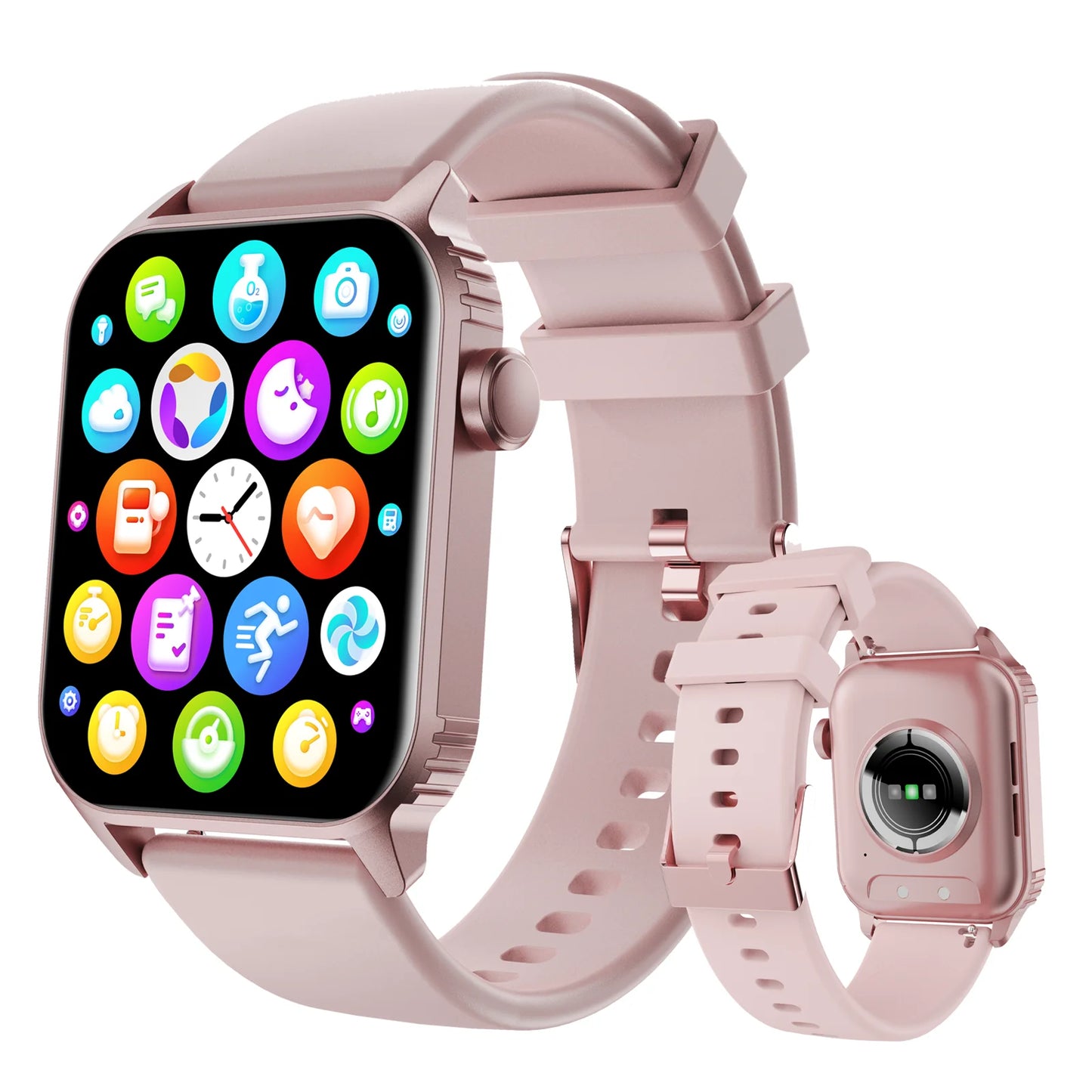 Smart Watch, 1.85"Smartwatch for Men Women (Answer/Make Call), Fitness Tracker with 100+ Sport Modes, Waterproof Watch.