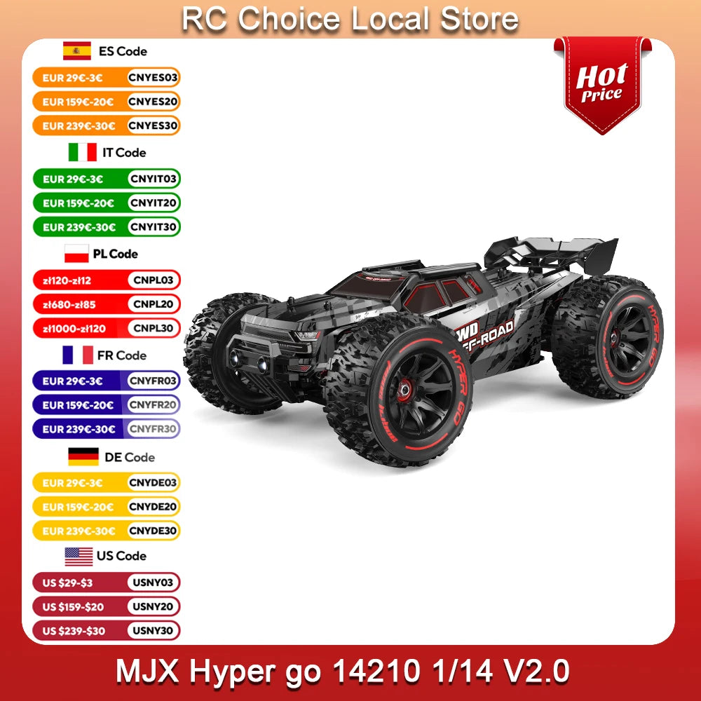 4WD Off-road Racing RC Brushless 2.4G Electric Drift Car