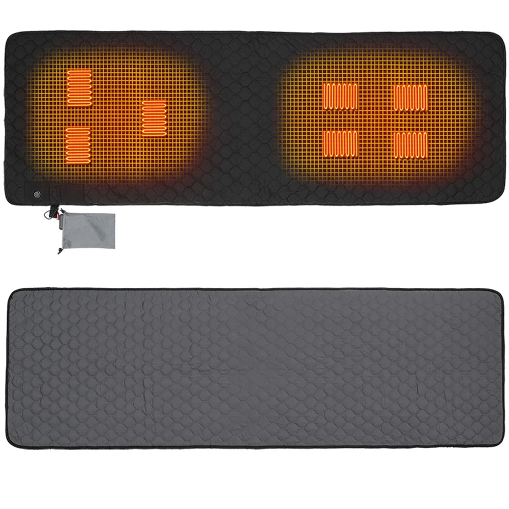 Winter Heating Mat USB Mat Camping Warm Tent Sleeping Mat Foldable Sleeping Pad