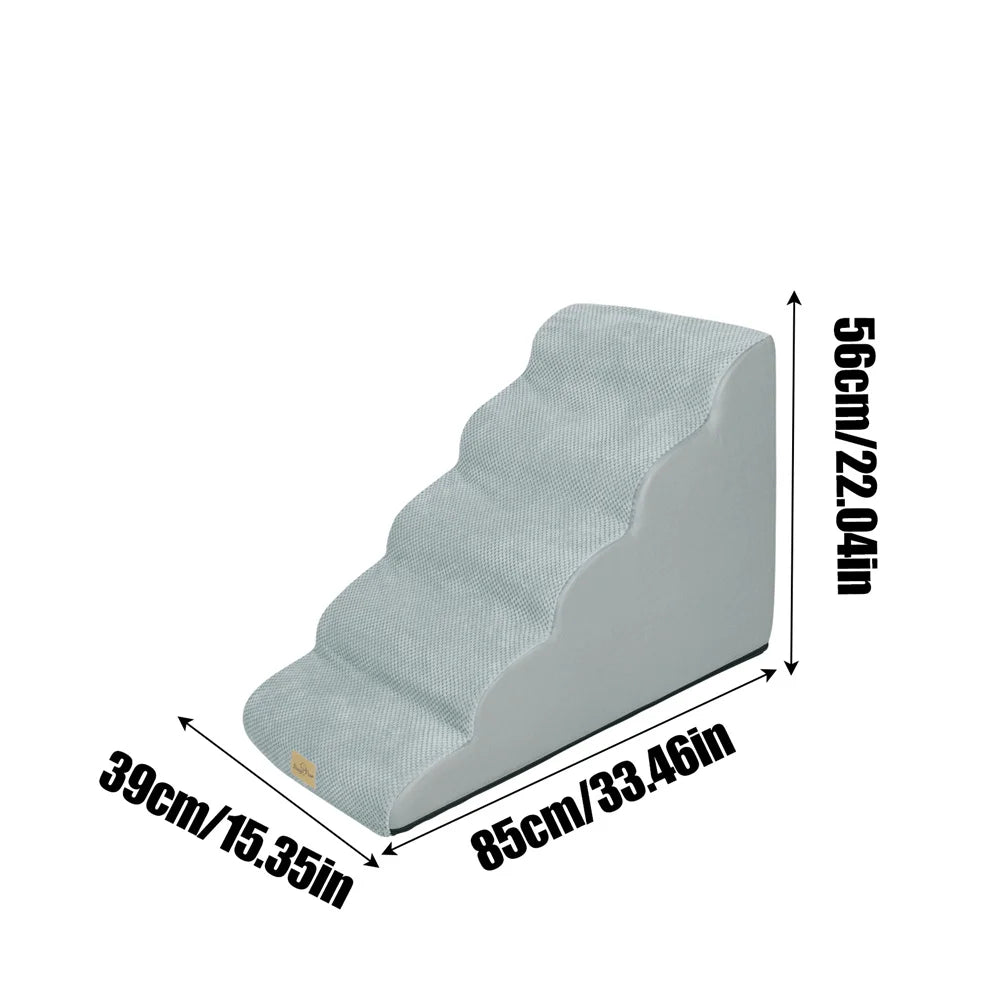 Dog Stairs 5 Steps for High Beds and Sofa