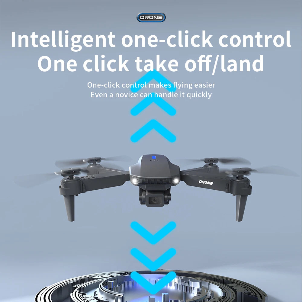 E88 Pro WIFI FPV Drone Wide Angle HD 4K Camera Height Hold RC Foldable Quadcopter