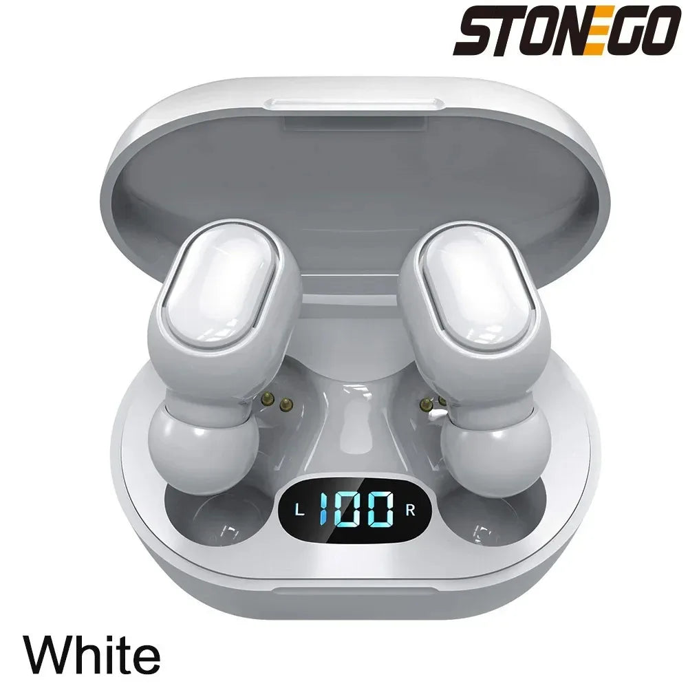 Bluetooth 5.0 Earbuds, Touch Control, Display, Noise-Cancelling
