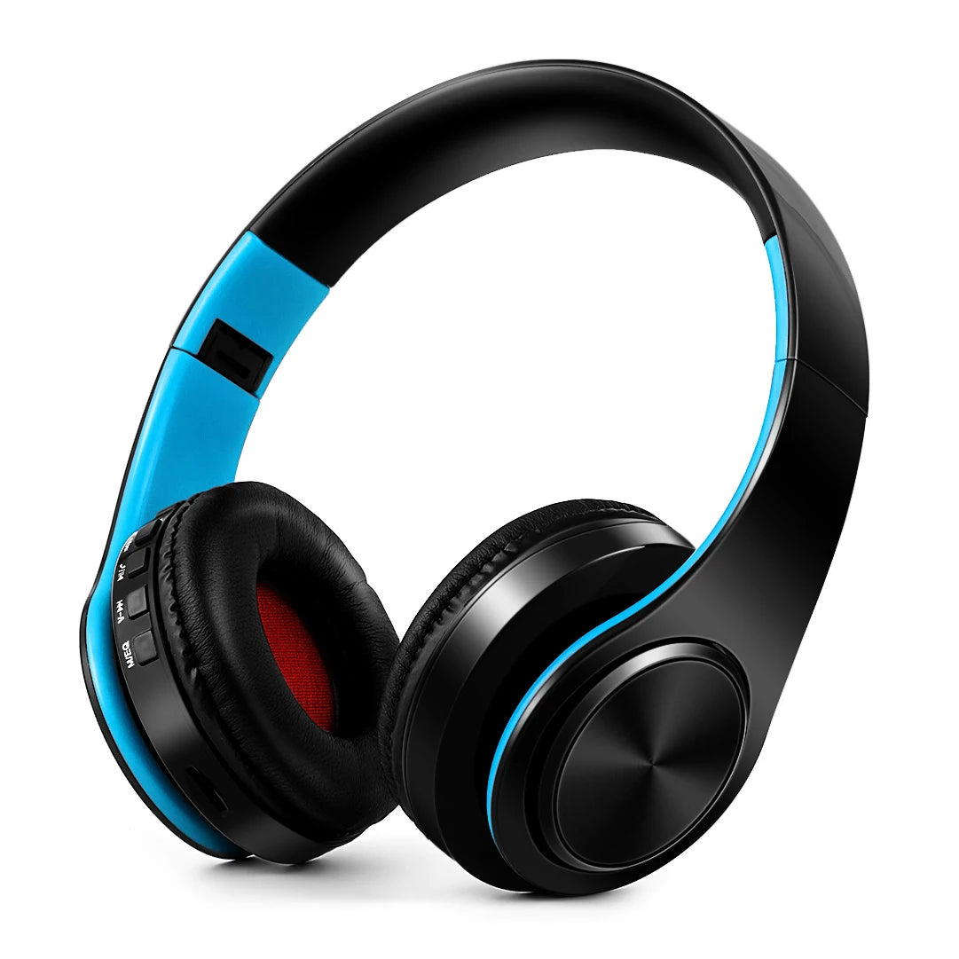 2025 Upgrading Wireless Bluetooth Headphones Stereo Headset Music Sports Overhead Earphone with mic