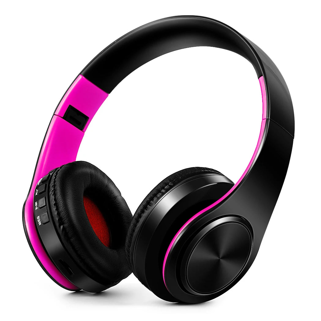 2025 Upgrading Wireless Bluetooth Headphones Stereo Headset Music Sports Overhead Earphone with mic