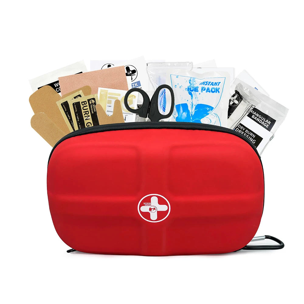 Mini First Aid Kit: Small, Waterproof, Portable.