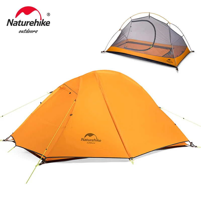 Cycling Tent Ultralight 20D Single Person Outdoor Camping Hiking Backpack Sun Shelter Portable Waterproof