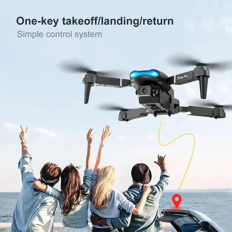 RC Drone 4K 1080P Wide Angle HD Camera Foldable Helicopter