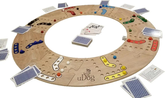 Board Game  Old-Fashioned Fun for 2–12 Players  Handmade in The USA  Durable Wooden Pieces to Last a Lifetime Family Game Night