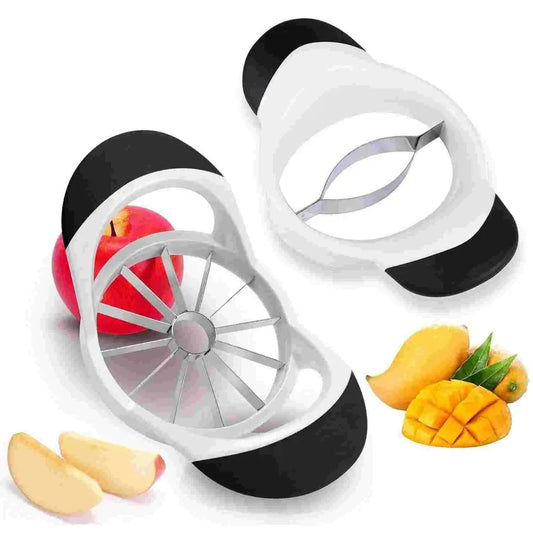 Stainless Steel Fruit Slicer, Watermelon Slicer, Fruit Knife, Apple Slicer, , Slicing Tools (fruit 8 Cut Plastic)