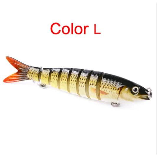 Multi Jointed Pike Fishing Lures Artificial Hard Bait