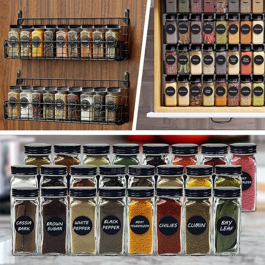Seasoning Shaker Glass Bottles