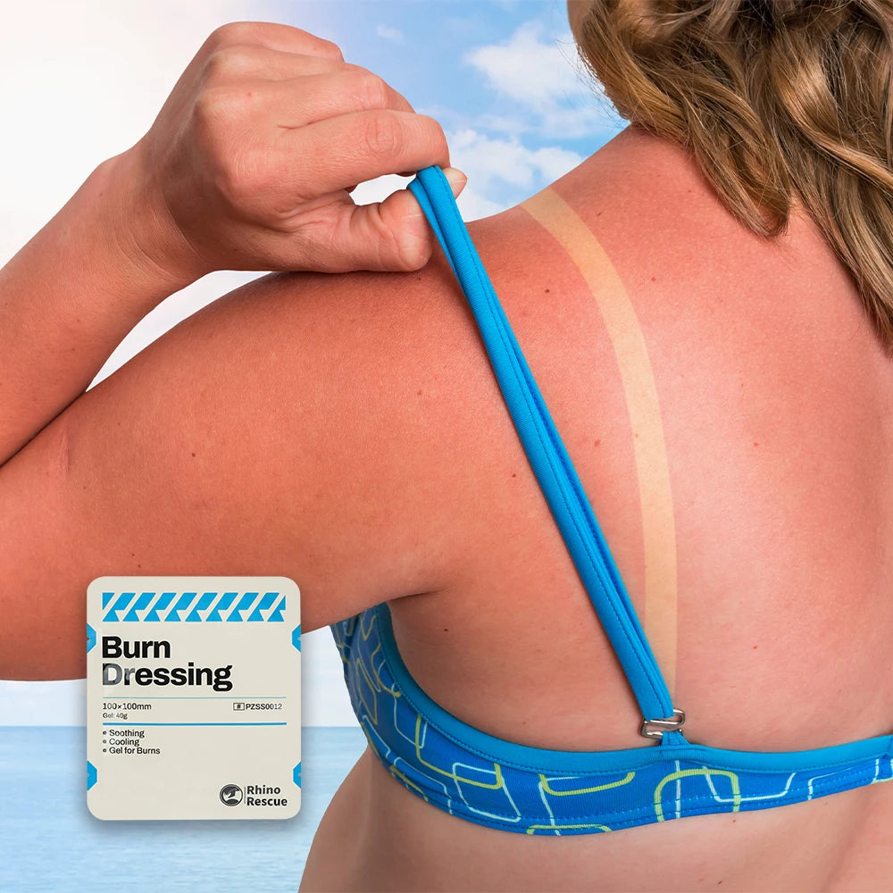 Burn Care Kit: Burn Dressings, Burn Gel Packets