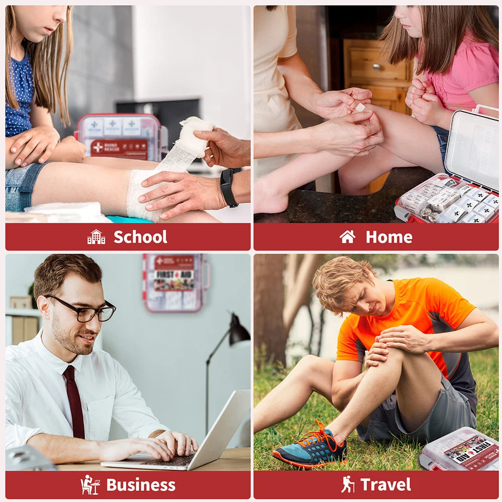 350 Pieces OSHA All-Purpose First Aid Kit.