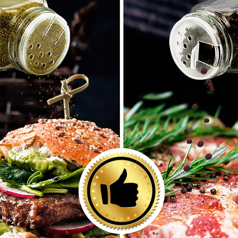 Seasoning Shaker Glass Bottles