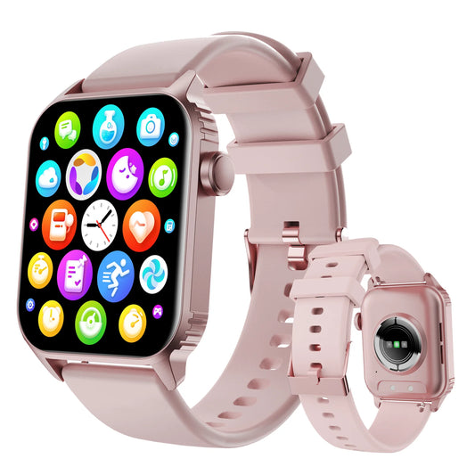 Smart Watch, 1.85"Smartwatch for Men Women (Answer/Make Call), Fitness Tracker with 100+ Sport Modes, Waterproof Watch.