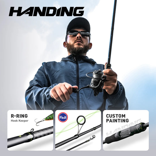 Bass Fishing Rods Fuji O+A Guide Rings 24Ton