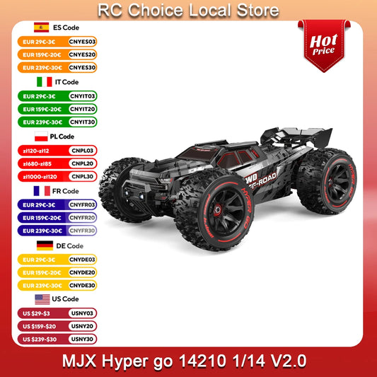 4WD Off-road Racing RC Brushless 2.4G Electric Drift Car