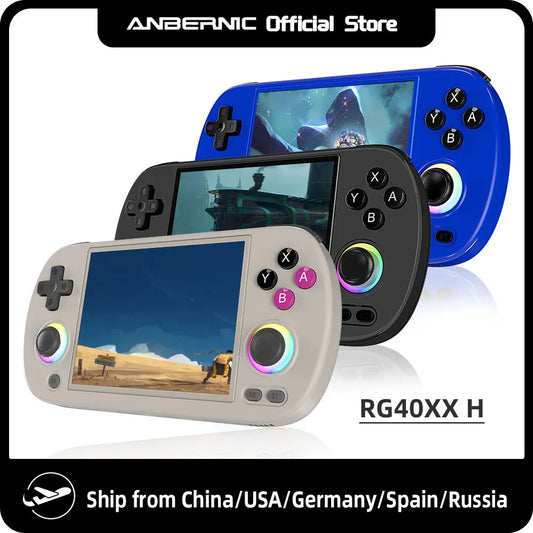 64 Bit Linux Retro Handheld Game Console 4.0'' IPS Screen